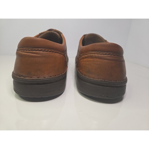 Vintage Retired Baltimore Birkenstock Brown Leather Womens 10 Mens 8 Broken In - Picture 7 of 12